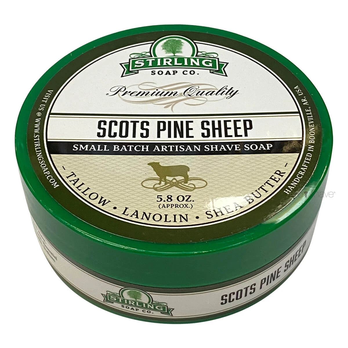 Shaving soap, Scots Pine Sheep, 170 ml.