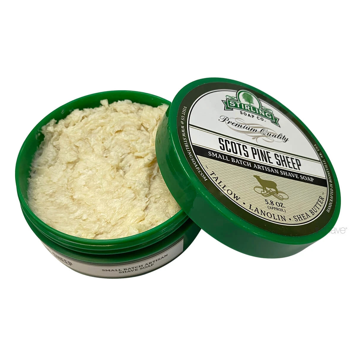 Shaving soap, Scots Pine Sheep, 170 ml.