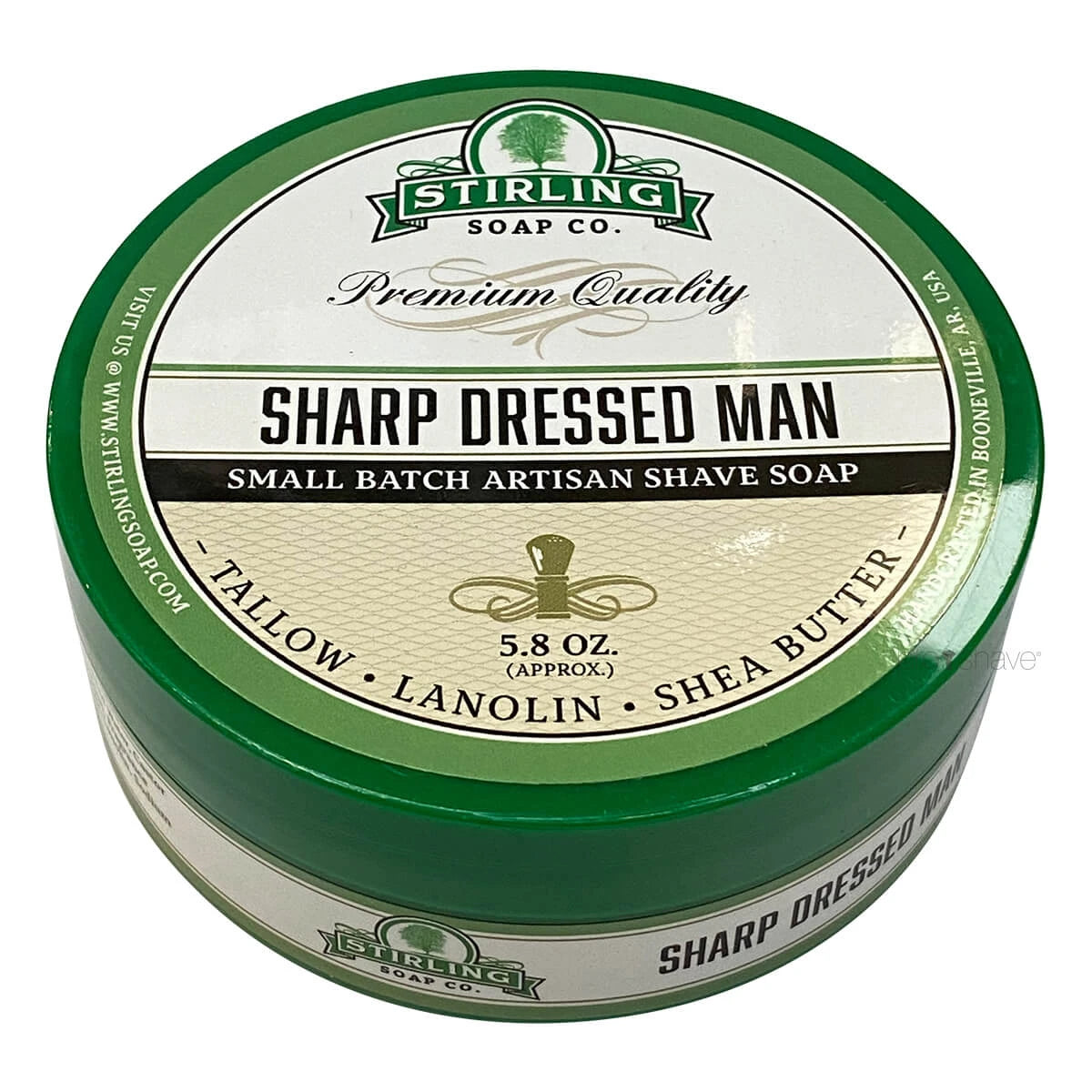 Shaving soap, Sharp Dressed Man, 170 ml.