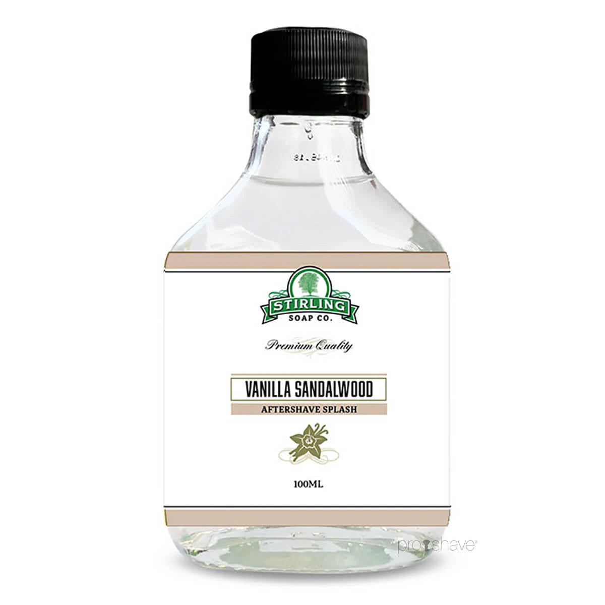 Aftershave Splash, Vanilla Sandalwood, 100 ml.