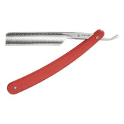 Straight Razor 5/8, Square point, Round, Red Acrylic