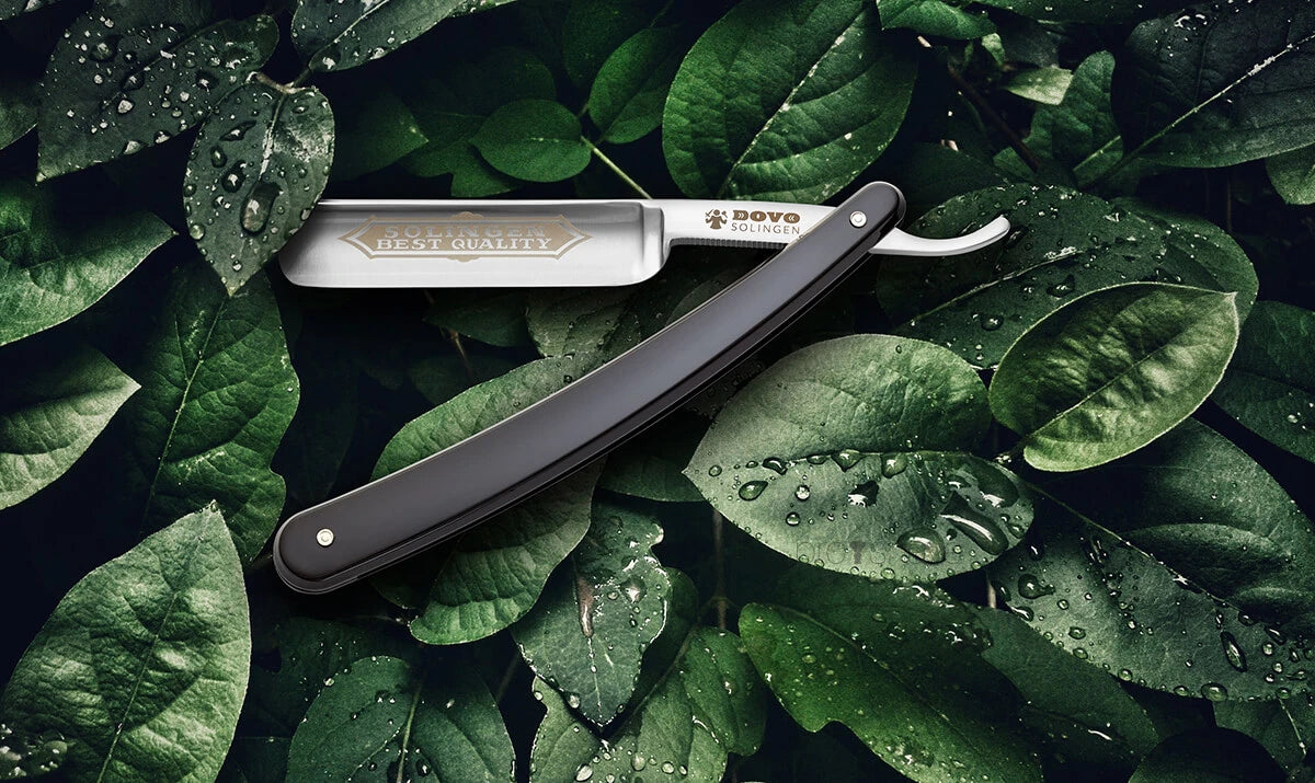 Straight Razor 5/8, Round nose, Best Quality, Black