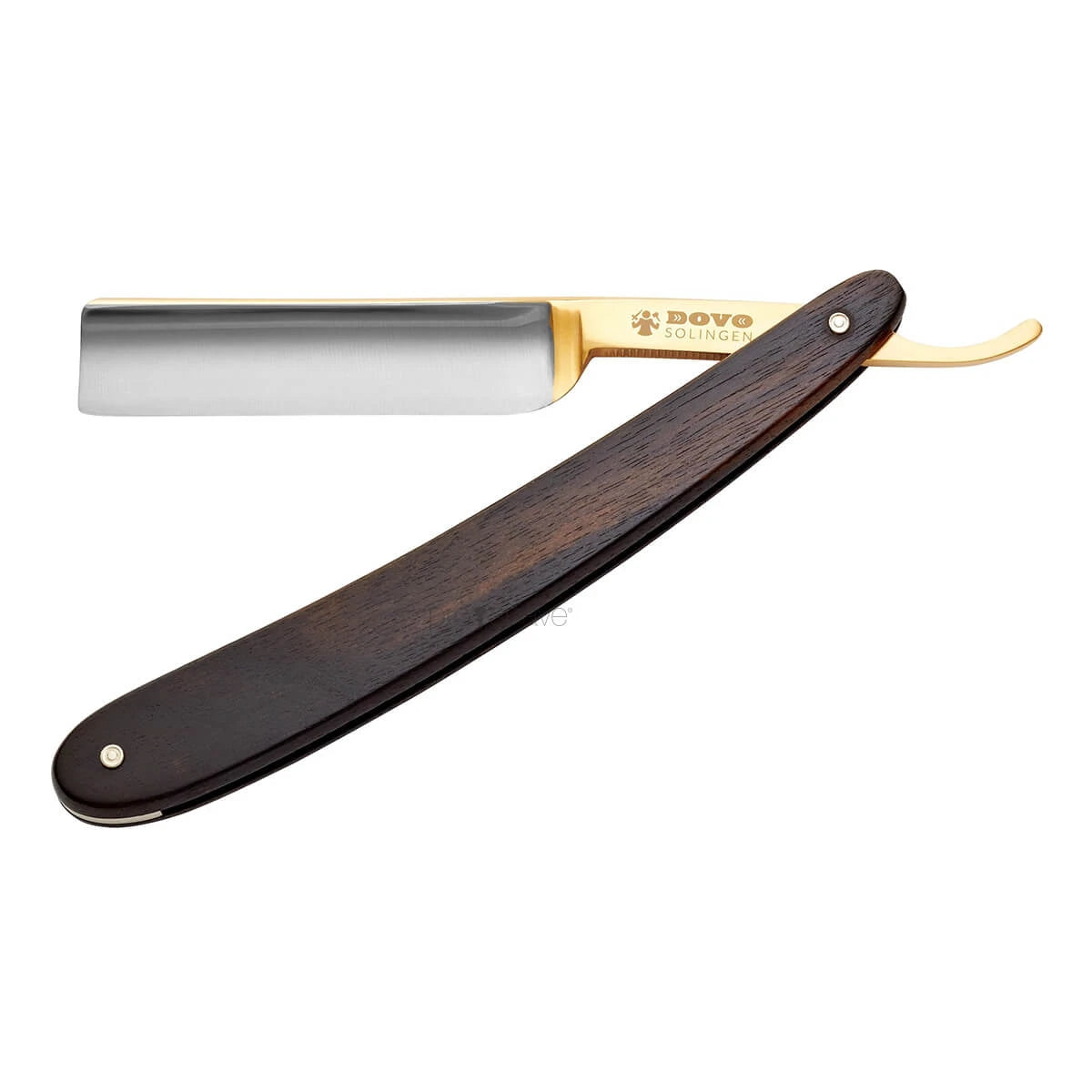 Straight Razor 5/8, Square nose, Apex, Ebony