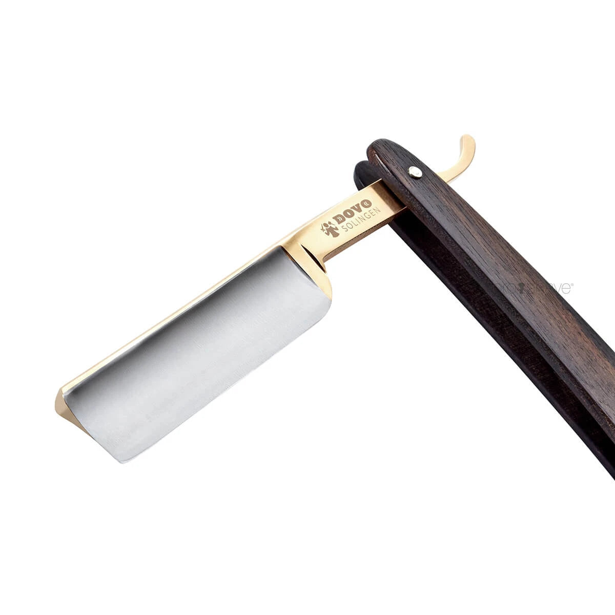 Straight Razor 5/8, Square nose, Apex, Ebony