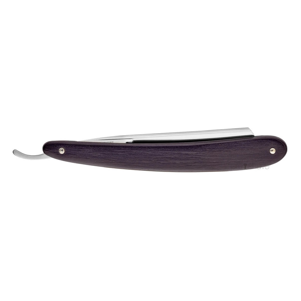 Straight Razor 5/8, Round nose, Astral, Ebony