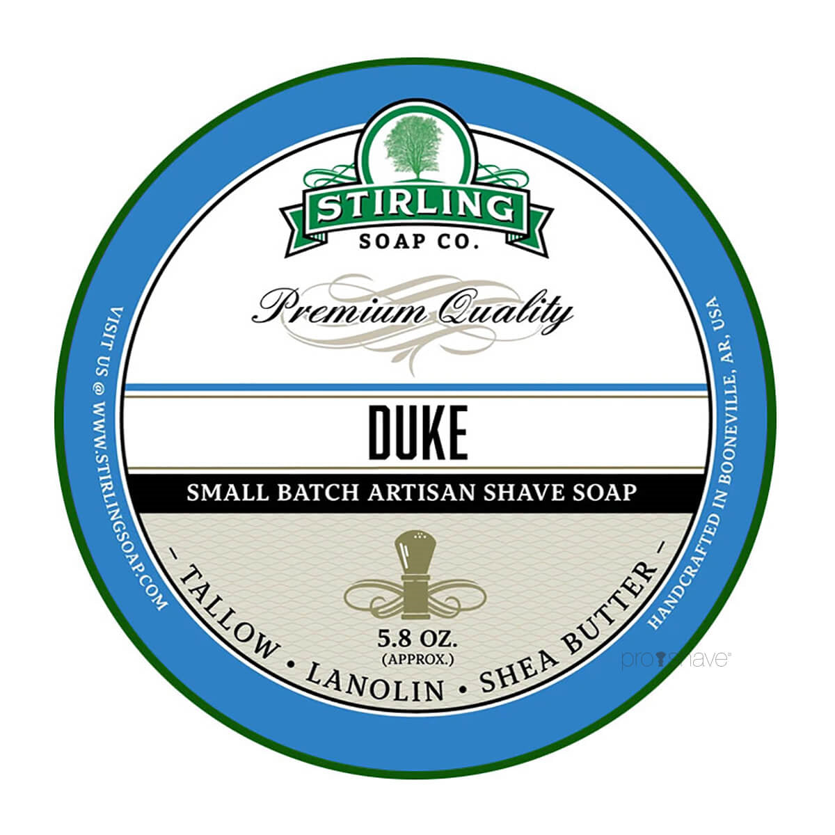 Shaving soap, Duke, 170 ml.