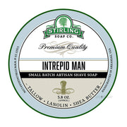 Shaving soap, Intrepid Man, 170 ml.