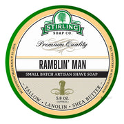 Shaving soap, Ramblin' Man, 170 ml.