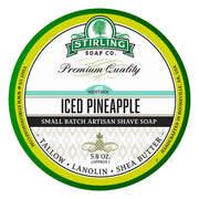 Shaving soap, Iced Pineapple, 170 ml.