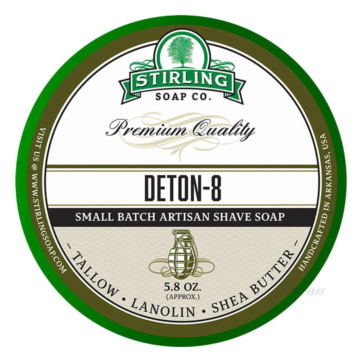 Shaving soap, Deton-8, 170 ml.