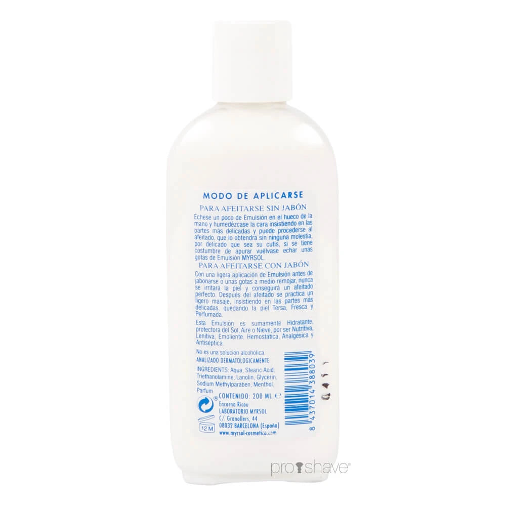 Emulsion, 200 ml.