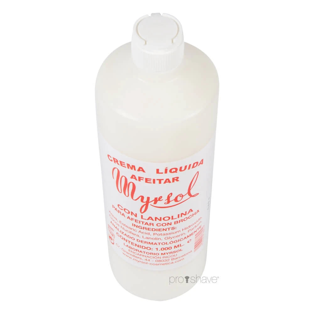 Shaving cream, 1000 ml.