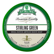 Shaving soap, Stirling Green, 170 ml.