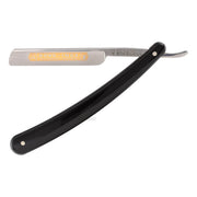 Straight Razor 3/8, French nose, INOX, Black