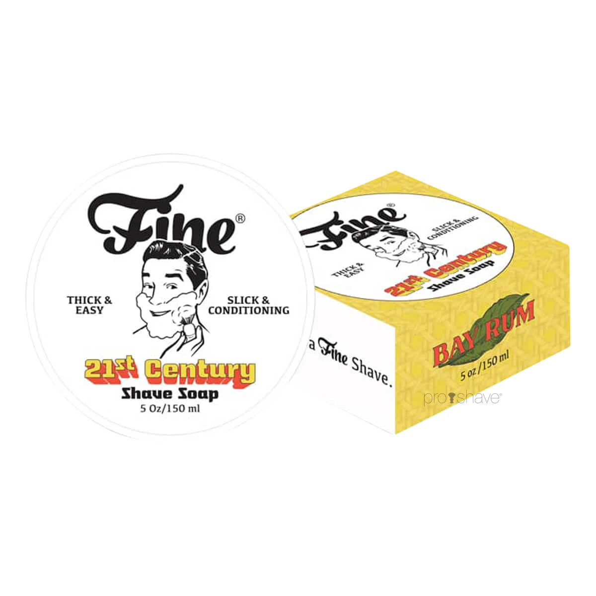Bay Rum Shaving soap in bowl, 150 ml.