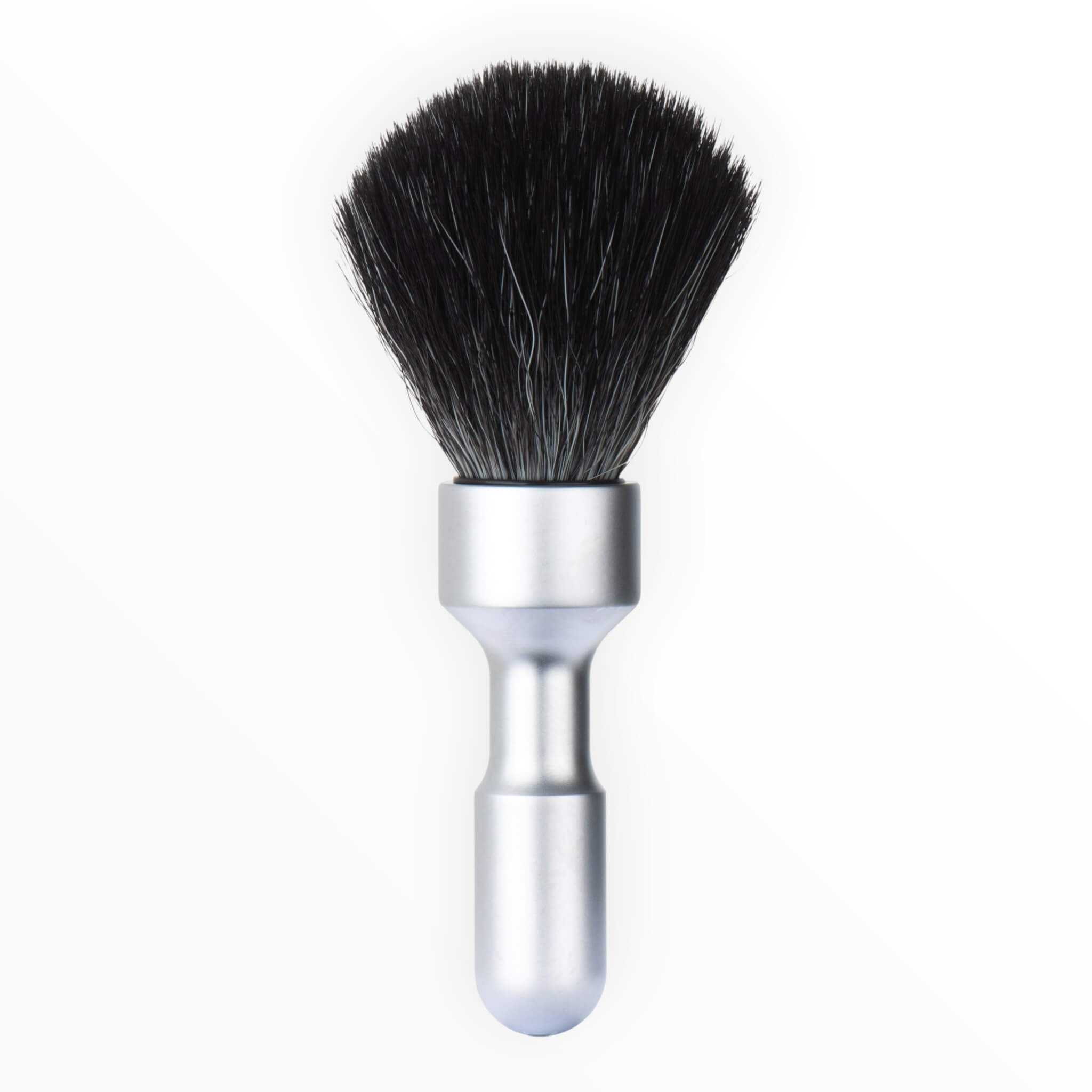Futur Shaving Brush, Black Fibre, Matte
