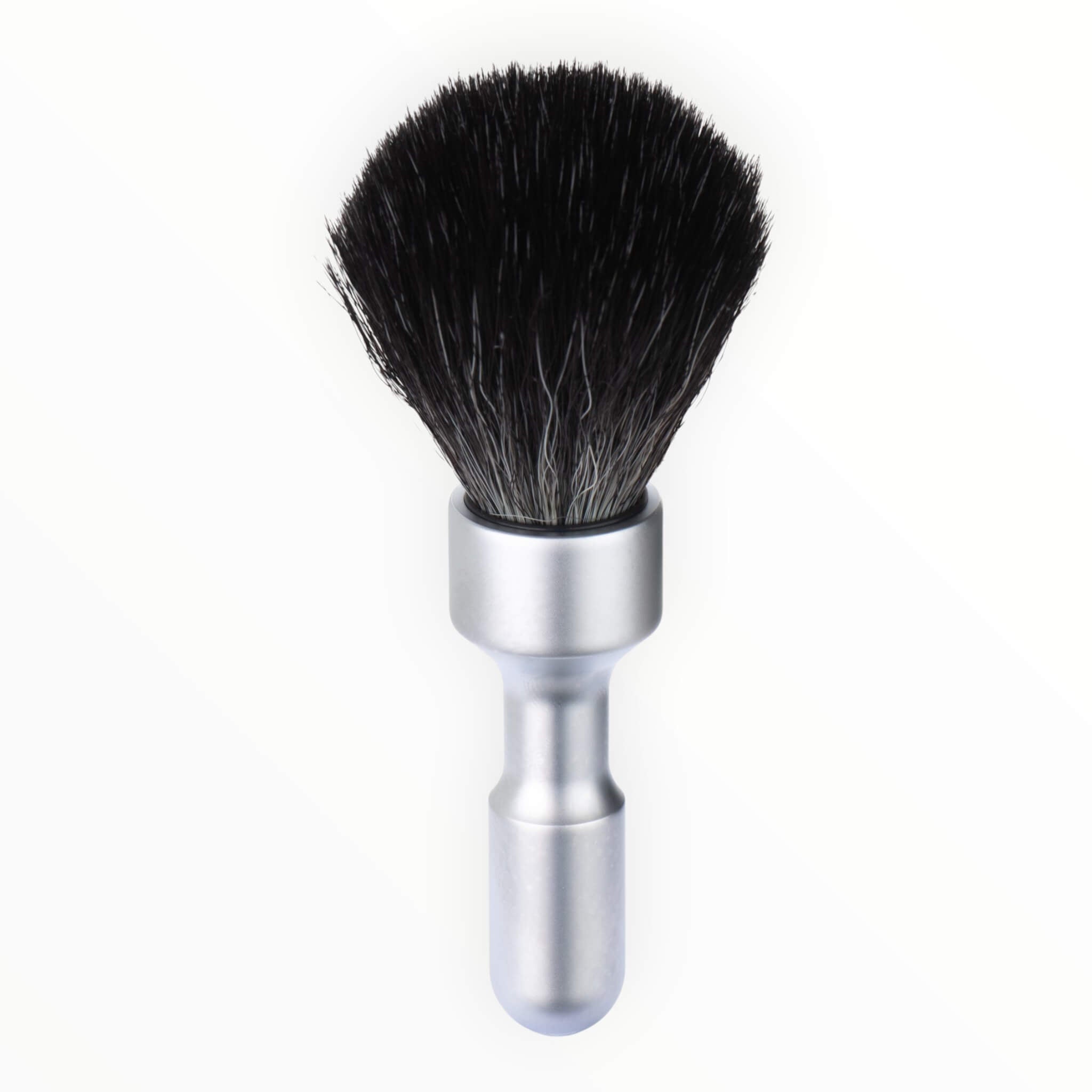Futur Shaving Brush, Black Fibre, Matte