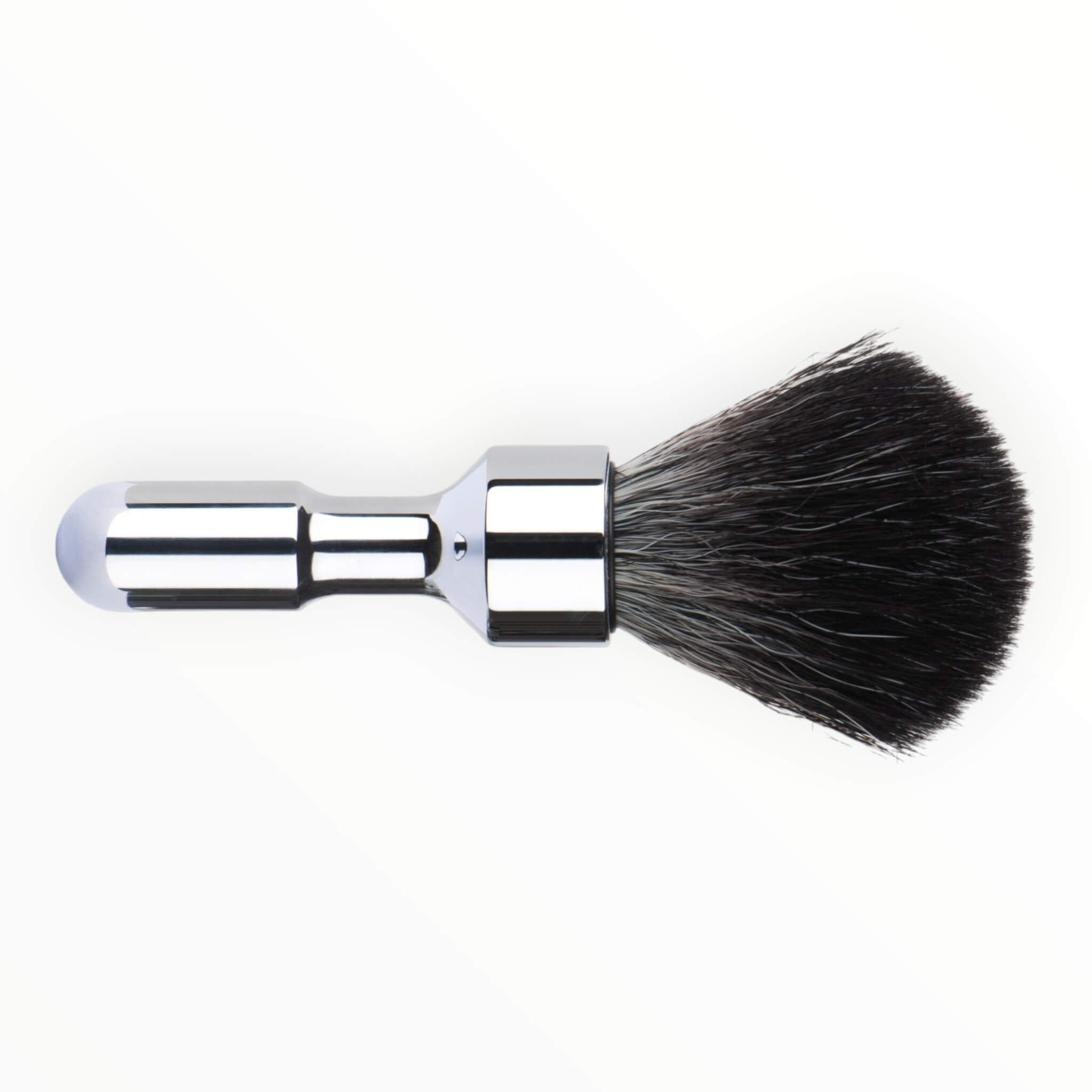 Futur Shaving Brush, Black Fibre, Chrome