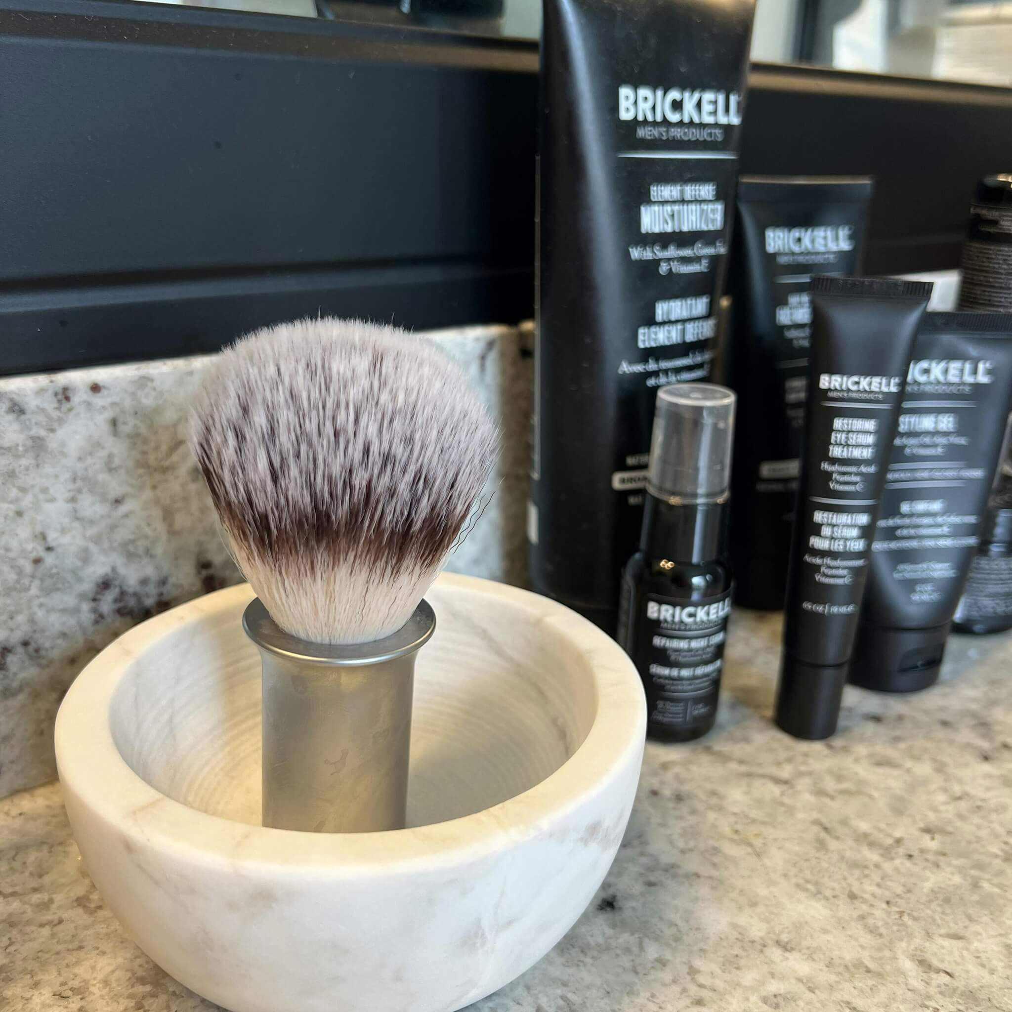 Shaving Brush, Synthetic Silvertip, Classic Matte