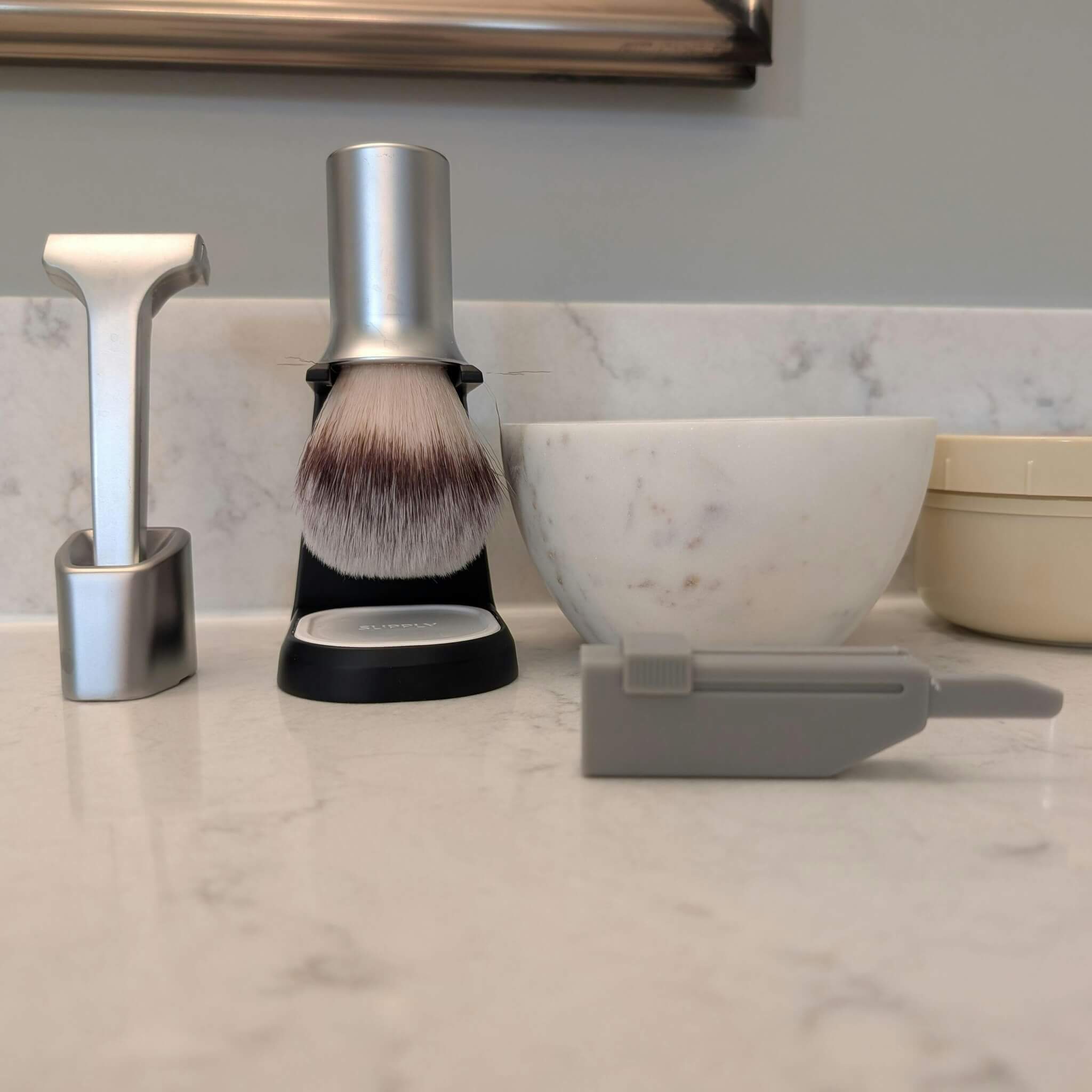 Shaving Brush, Synthetic Silvertip, Classic Matte