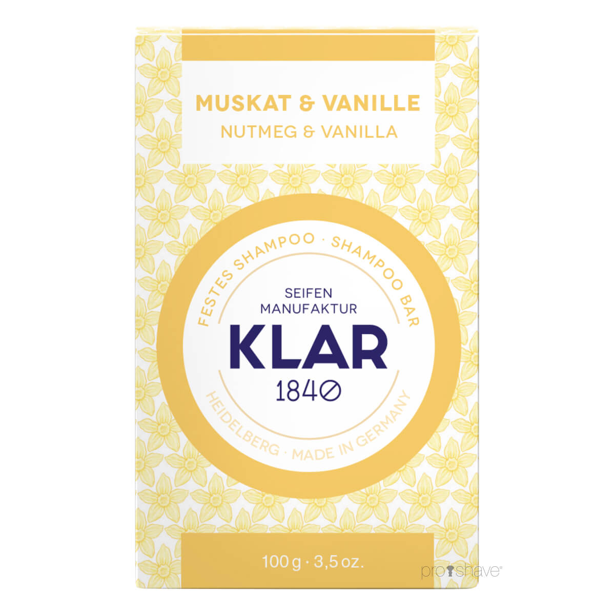 Shampoo Bar, Nutmeg & Vanilla, 100 gr.