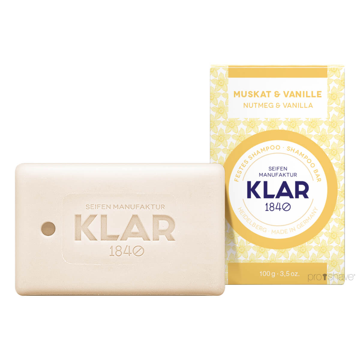 Shampoo Bar, Nutmeg & Vanilla, 100 gr.