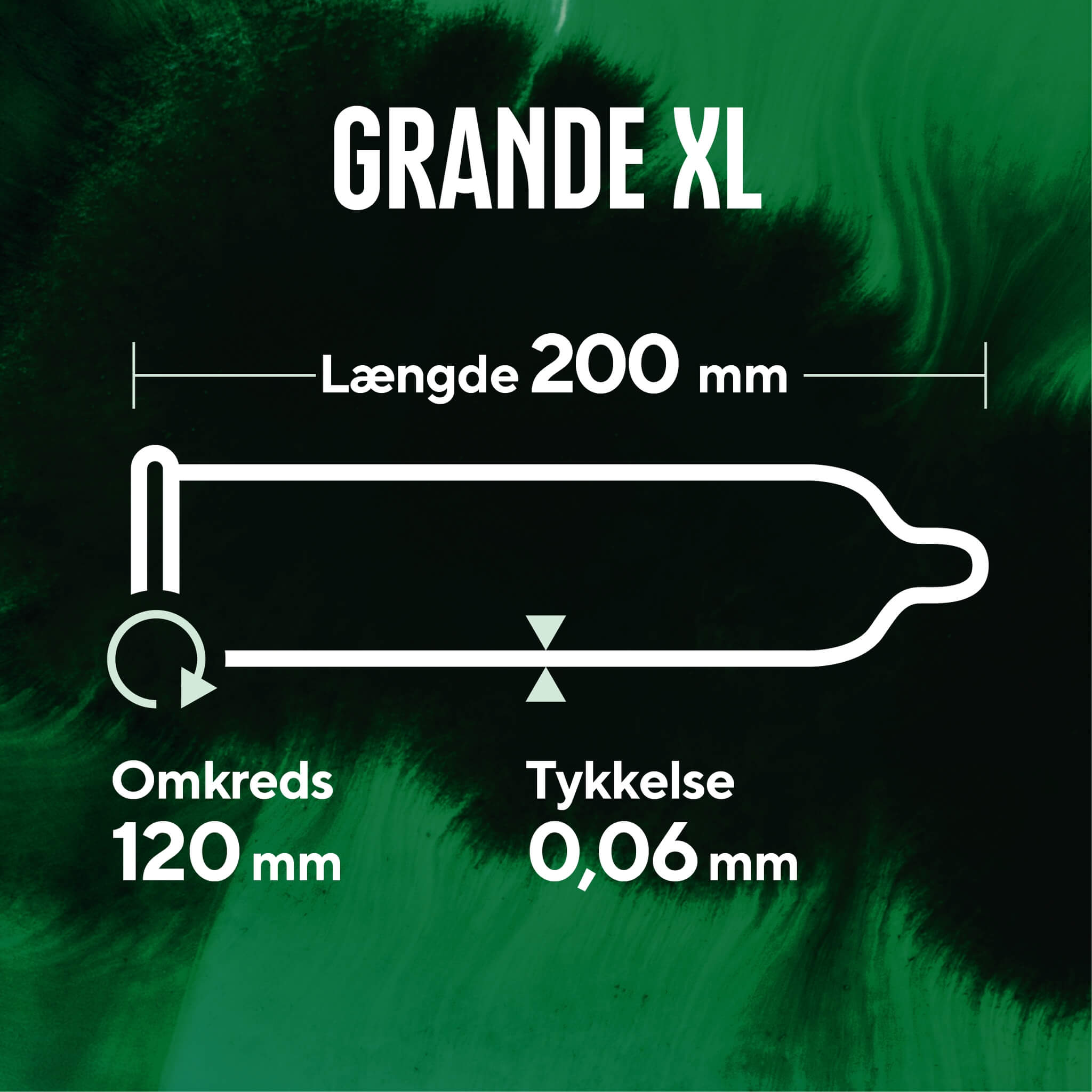 Grande XL Condoms, 10-pack