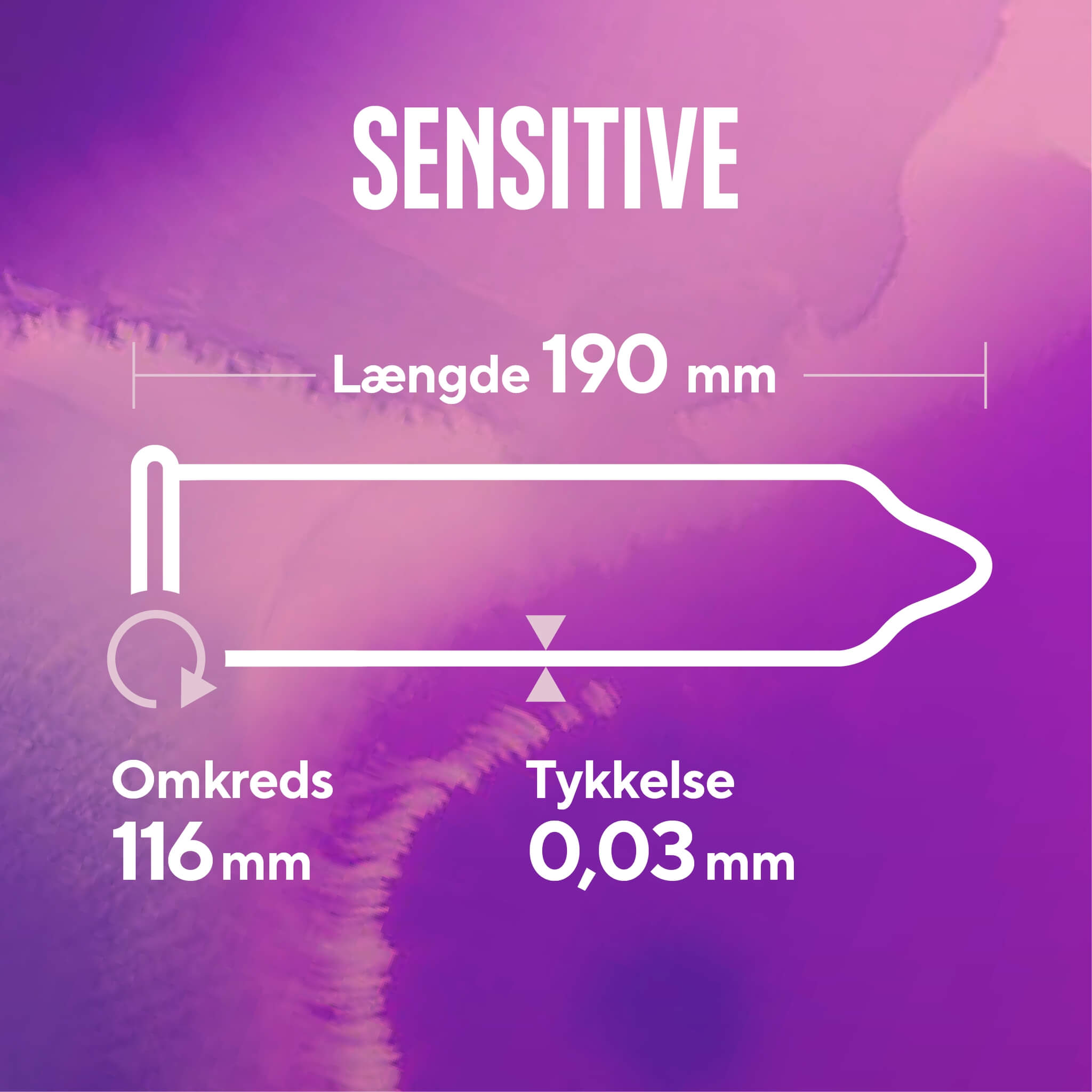 Sensitive Condoms, 6-pack