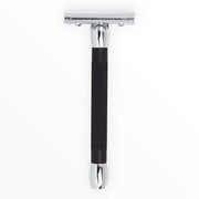 20C Safety Razor, Long, Black & Chrome