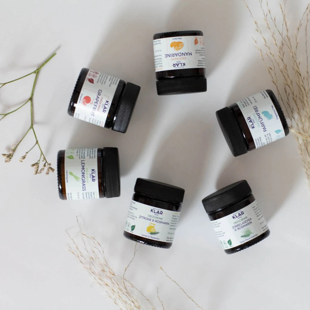 Deodorant Cream, Lemon & Rosemary, 30 ml.