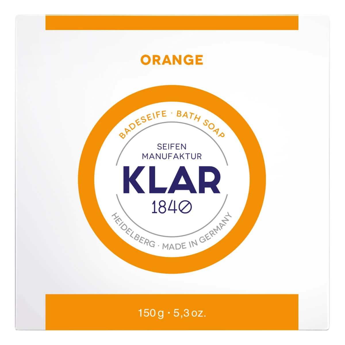 Bath soap, Orange, 150 gr.