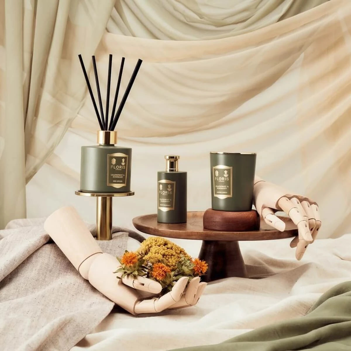Grapefruit & Rosemary Diffuser, 200 ml.