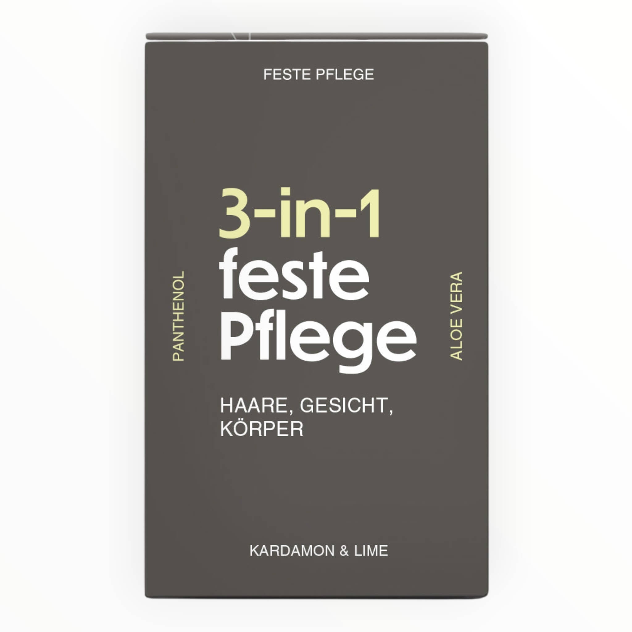 3-in-1 Soap for Hair, Face & Body, Cardamom & Lime, 100 g.