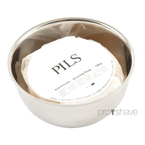 Shaving bowl, Stainless steel, Matte