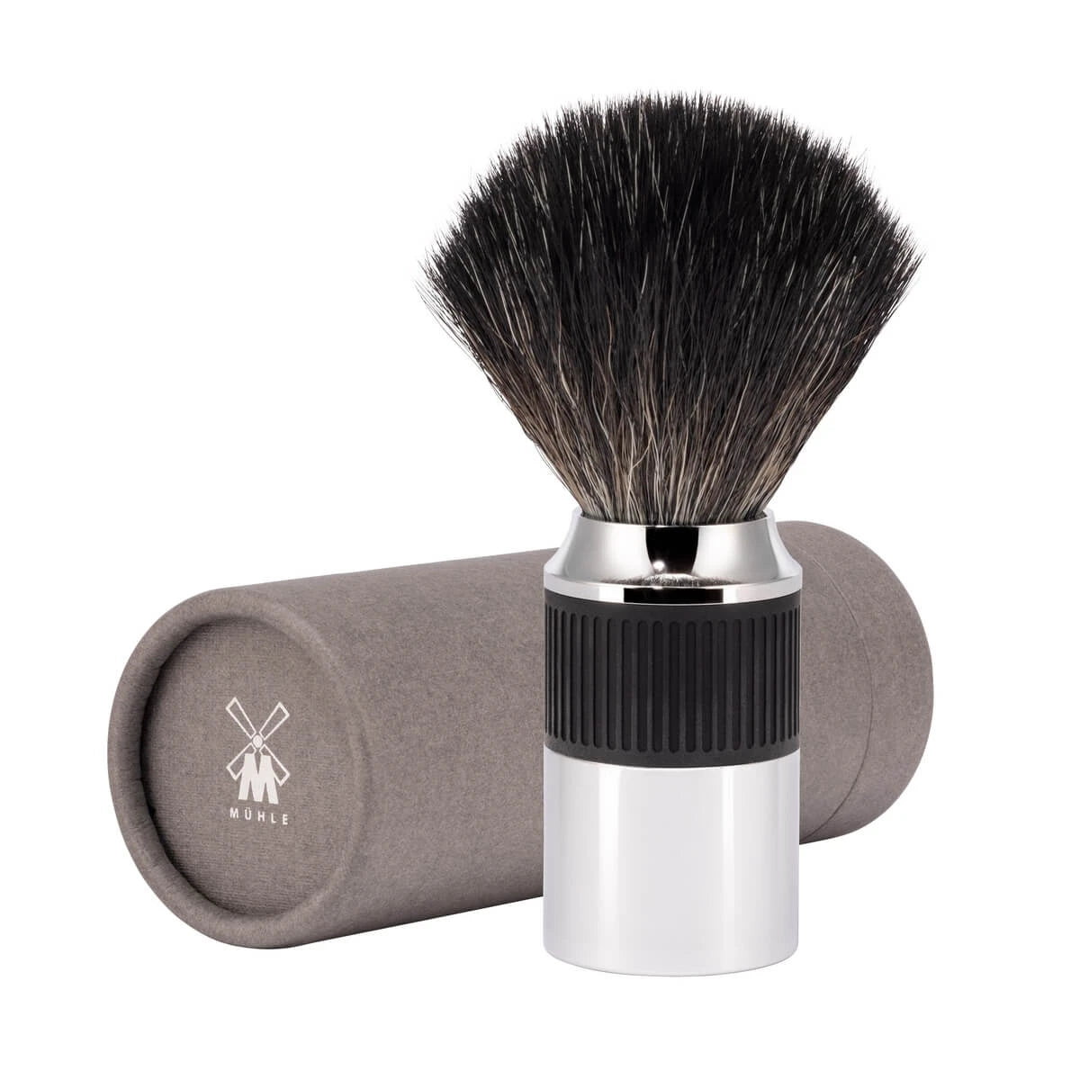 Black Fibre Shaving Brush, Neo, Black