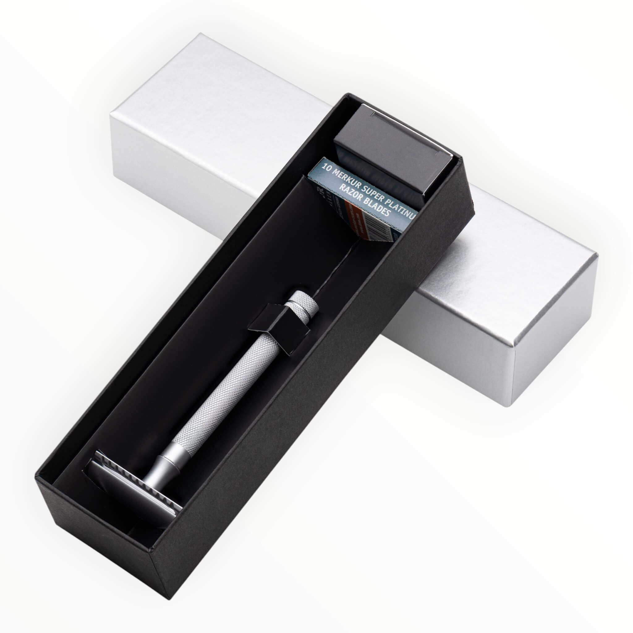 Set of 22C Safety Razors and Holder, Matte