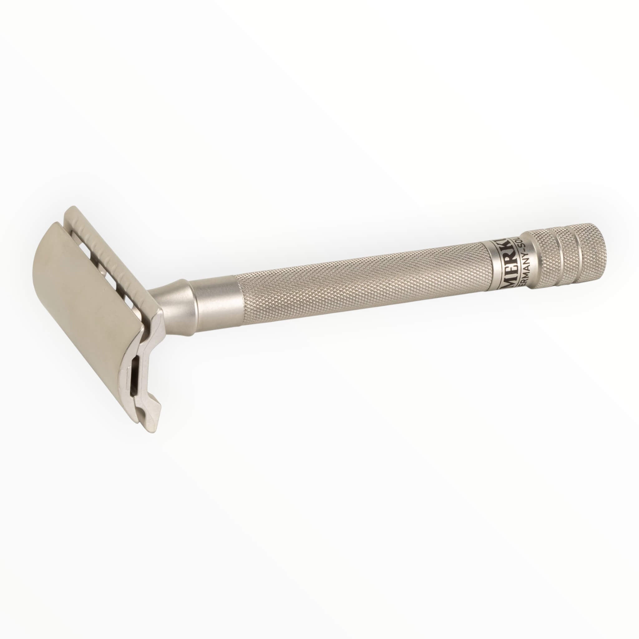 24 INOX Safety Razors, Long, Stainless Steel