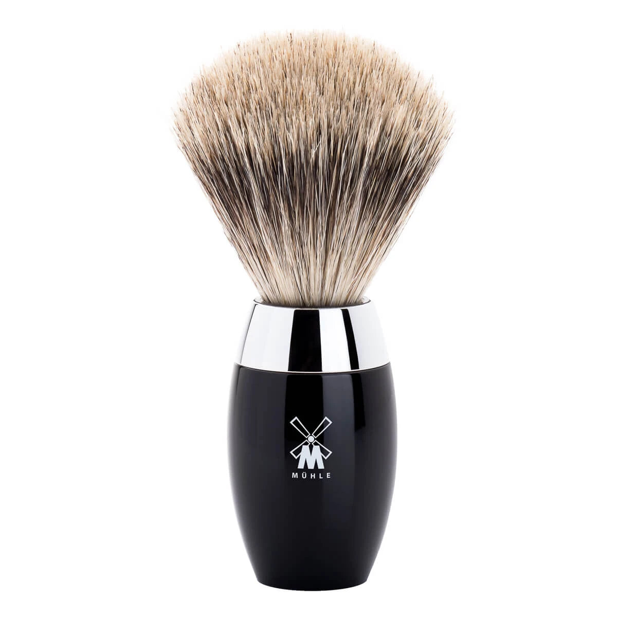 Fine Badger Shaving Brush, 21 mm, Cosmo, Black Resin