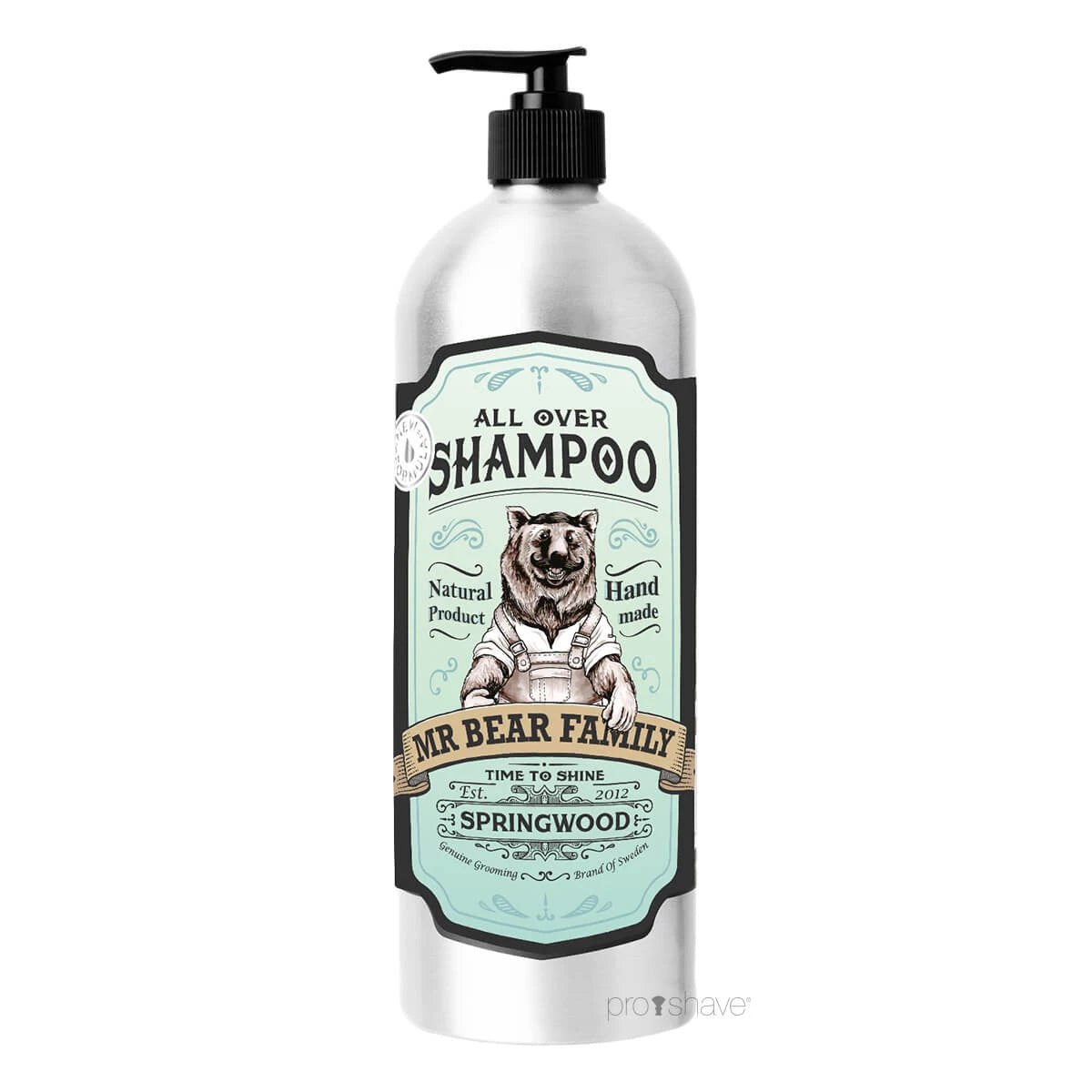 All Over Shampoo, Springwood, 1000 ml.