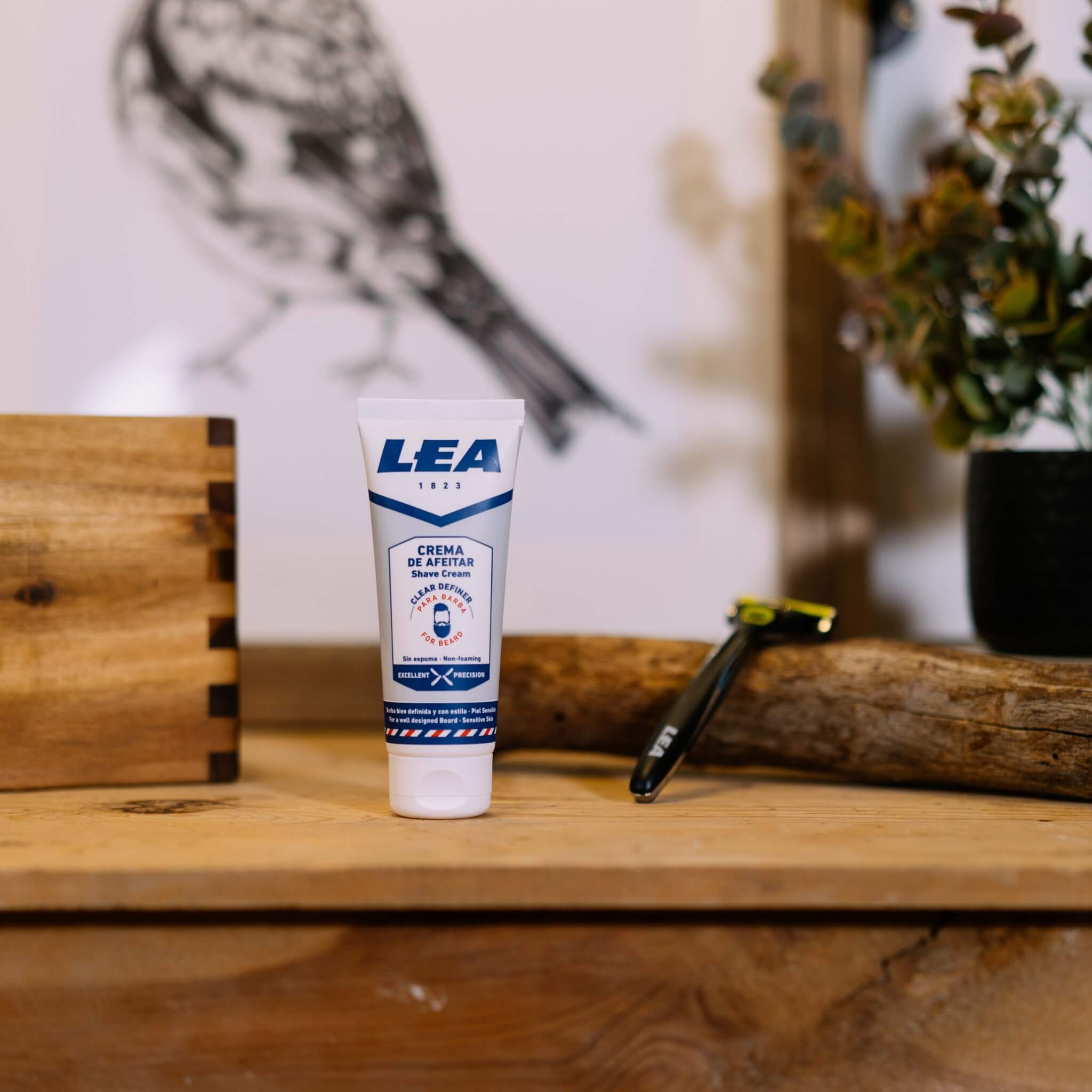 Transparent Shaving Cream, 75 ml.