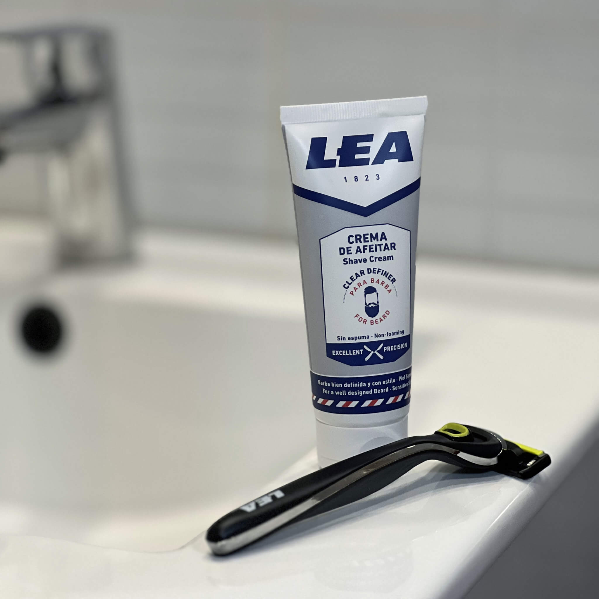 Transparent Shaving Cream, 75 ml.