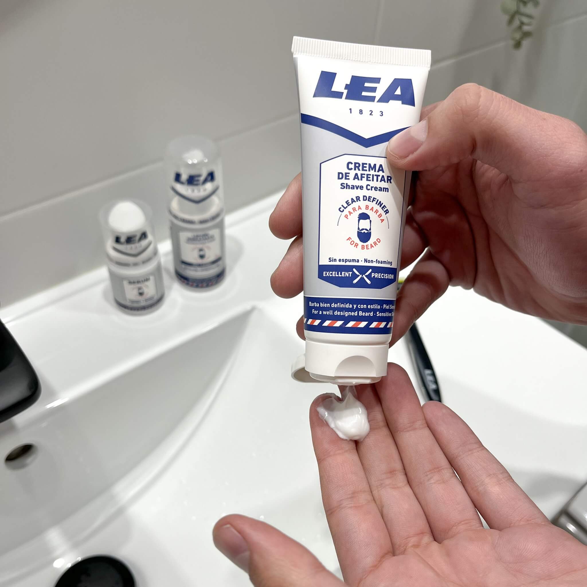 Transparent Shaving Cream, 75 ml.