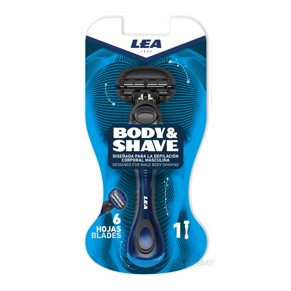 Body & Shave Shaver and 1 blade (3+3 blades)