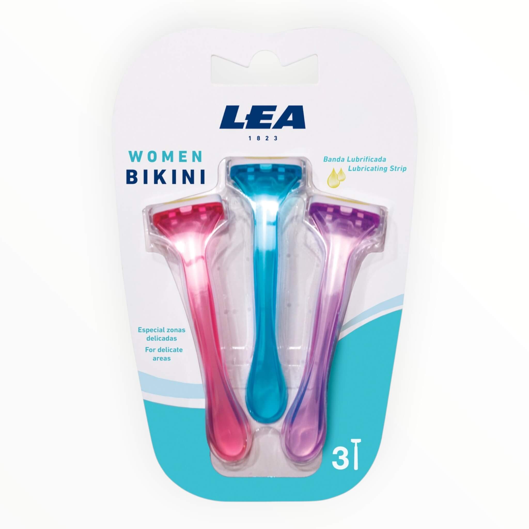 Bikini Zome, Disposable Razors for Women, 3-Pack