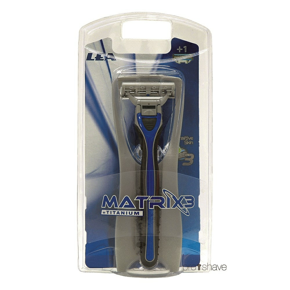 Matrix 3 Titanium, Shaver and 1 Razor blade (3 blades)
