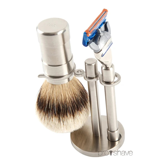 Pils Shaving Razor Holder for Shaver and brush in lichen from Pils Rasur – Proshave