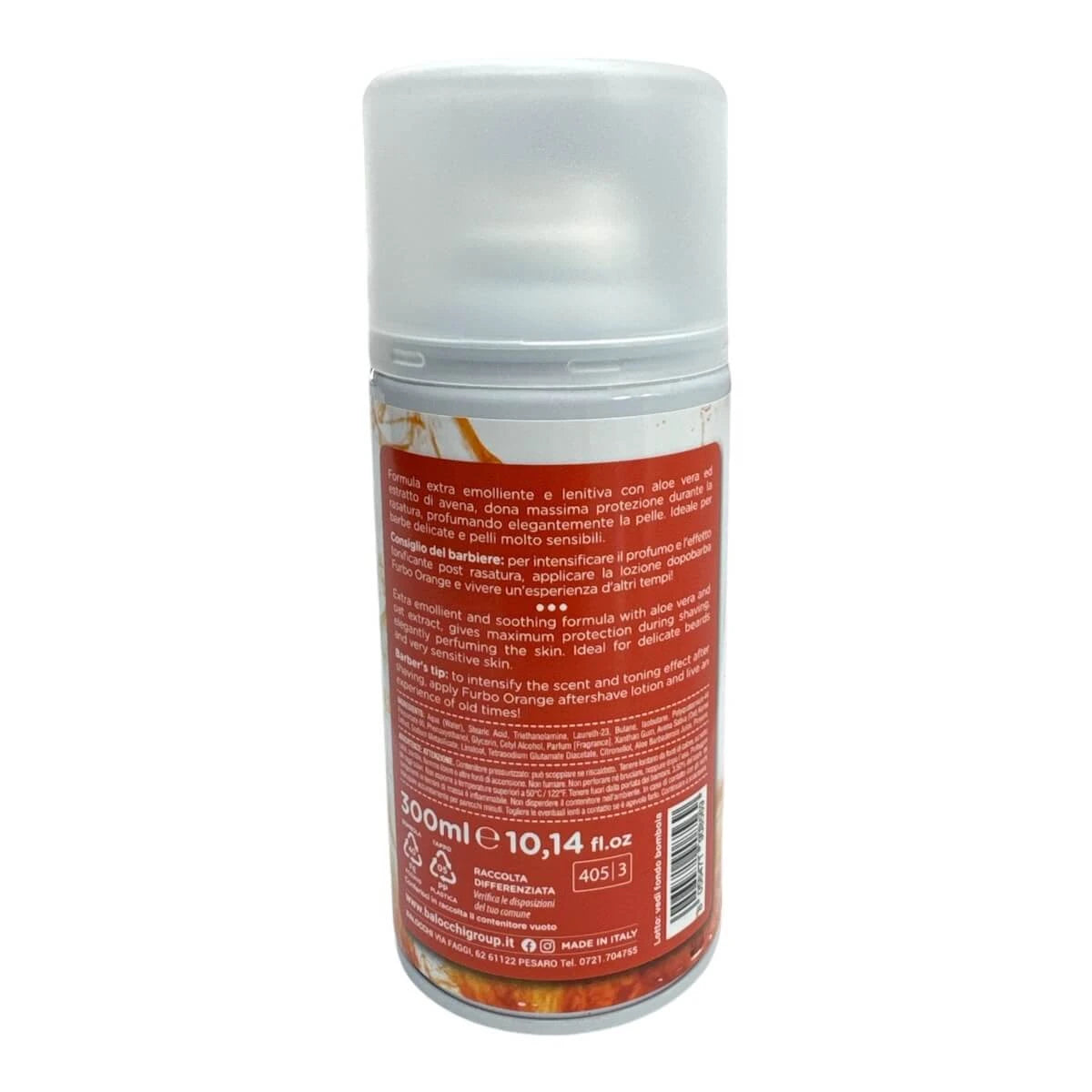 Shaving foam, Vintage Orange, 300 ml.