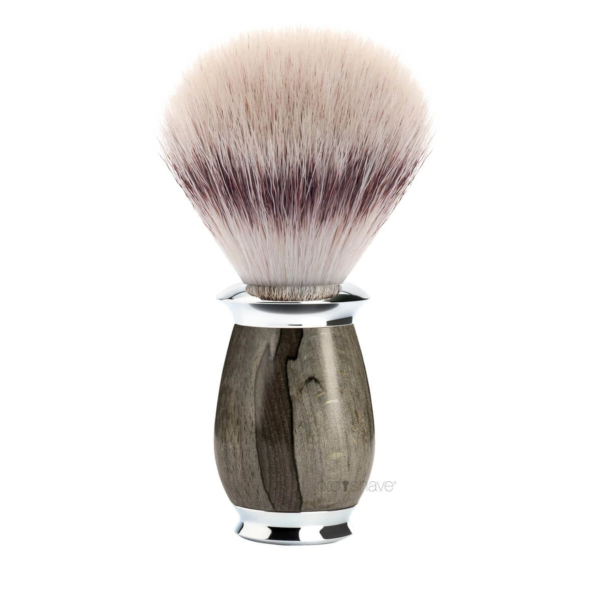 Silvertip Fibre® shaving brush, 21 mm, Purist, Grained Beech