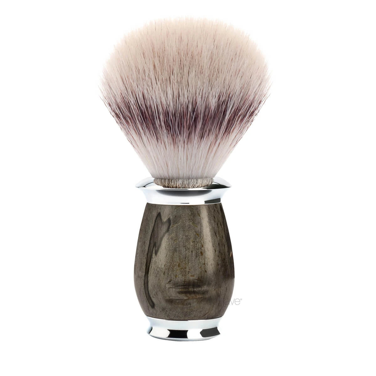 Silvertip Fibre® shaving brush, 21 mm, Purist, Grained Beech