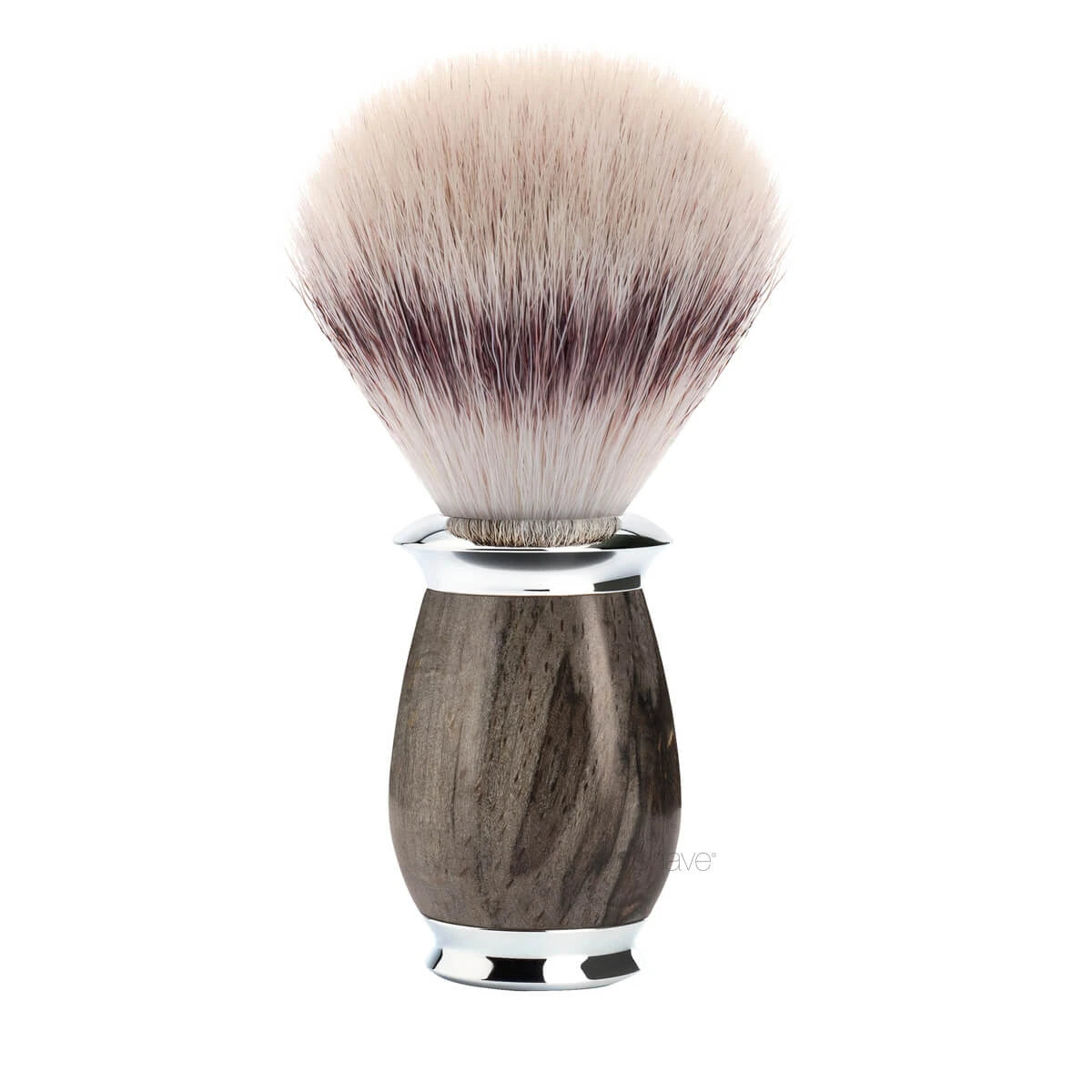 Silvertip Fibre® shaving brush, 21 mm, Purist, Grained Beech